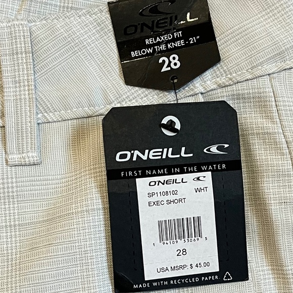 O’NEILL Relaxed Fit Below the Knee Shorts (Size 28) - Picture 10 of 11